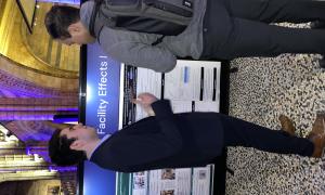 JANUS members at poster session.  Presenting and discussing posters. 